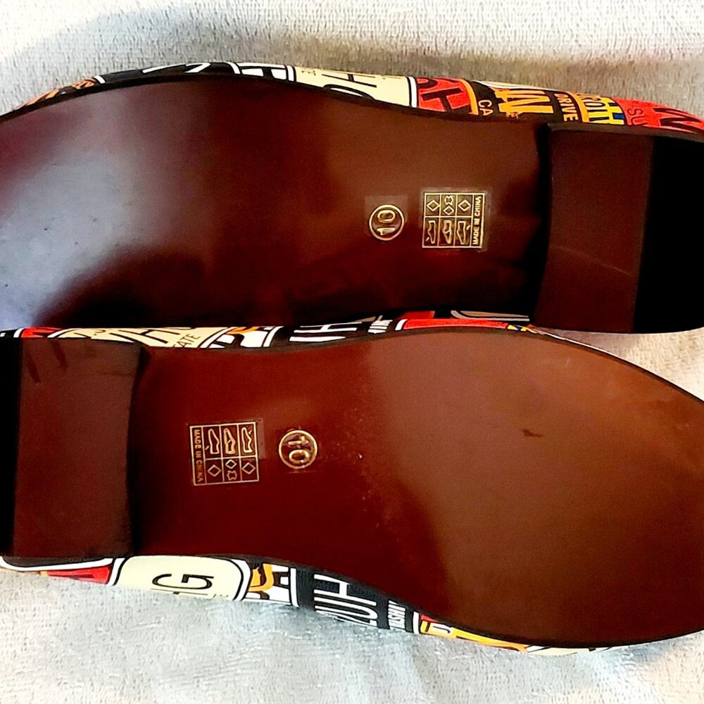MeiJiaNa~ U.S. License Plate, Fashion- Loafer, Slip-On Shoes- Size 10- B09C3L711 - Picture 17 of 17